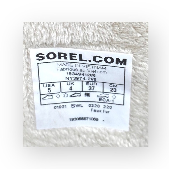 Sorel ✪ Rylee Star Waterproof Suede Fleece Lined Boot ✪ Elk Tan ✪ 37 EU 6.5M 7M - Picture 13 of 16